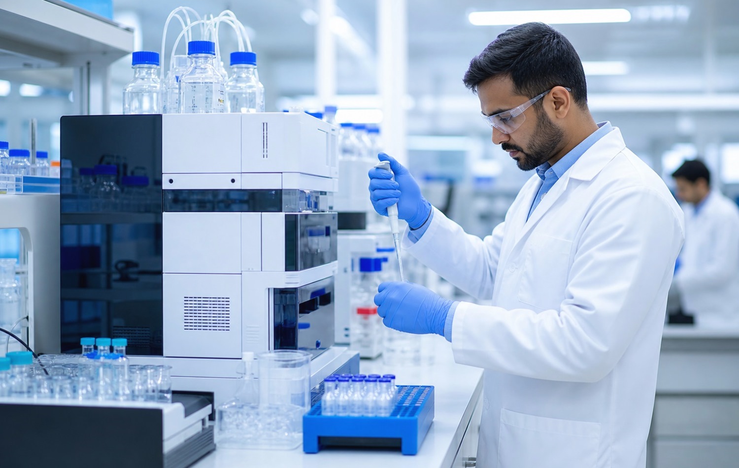 HD quality control laboratory