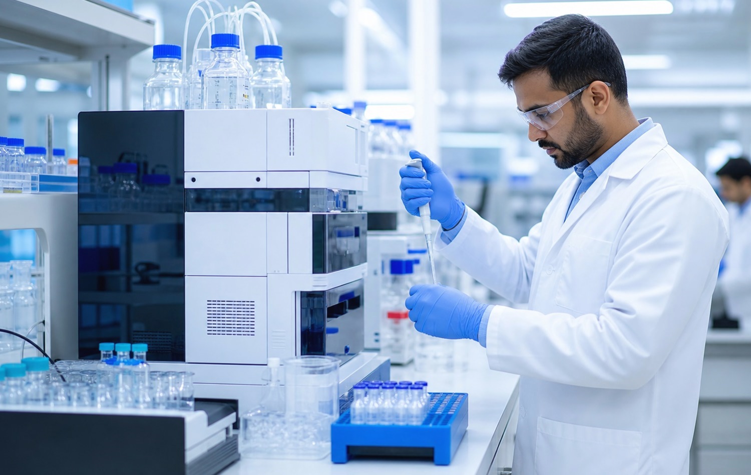 HD quality control laboratory