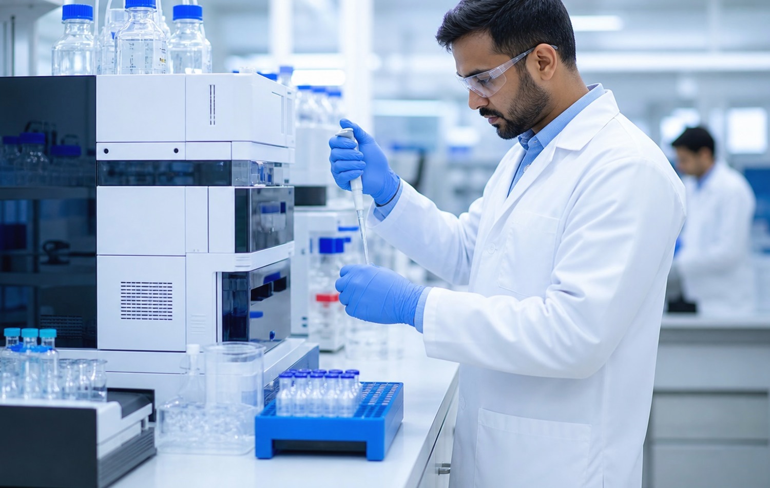 HD quality control laboratory