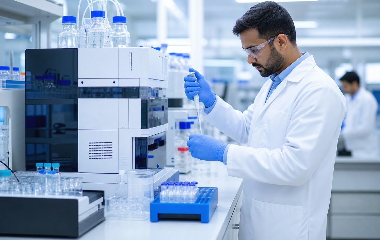 HD quality control laboratory
