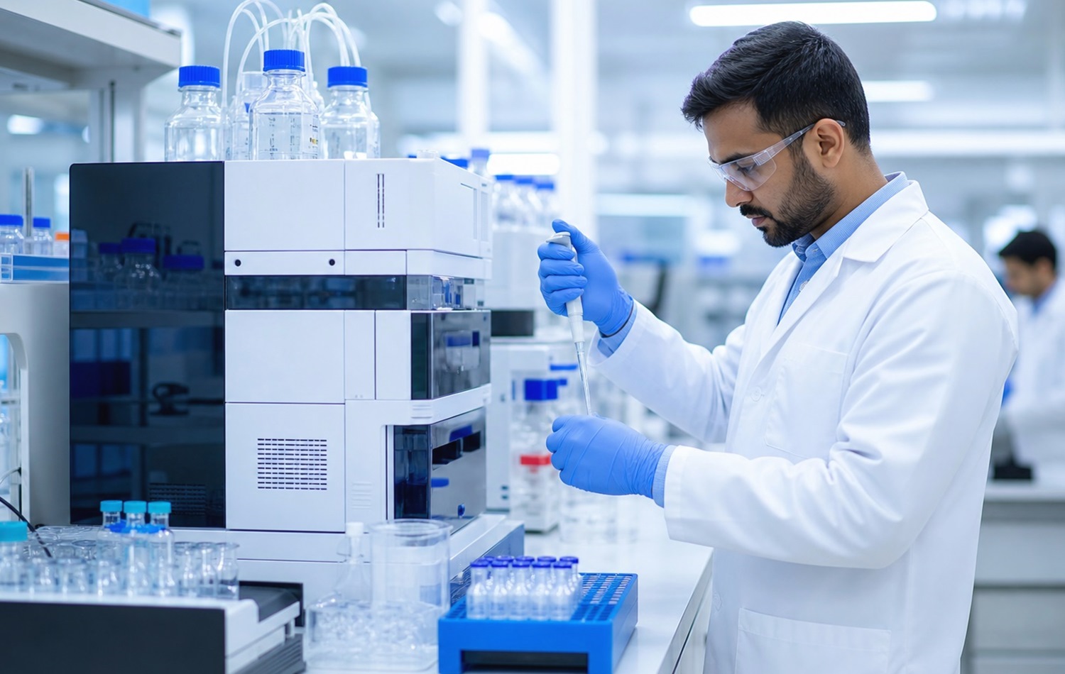 HD quality control laboratory