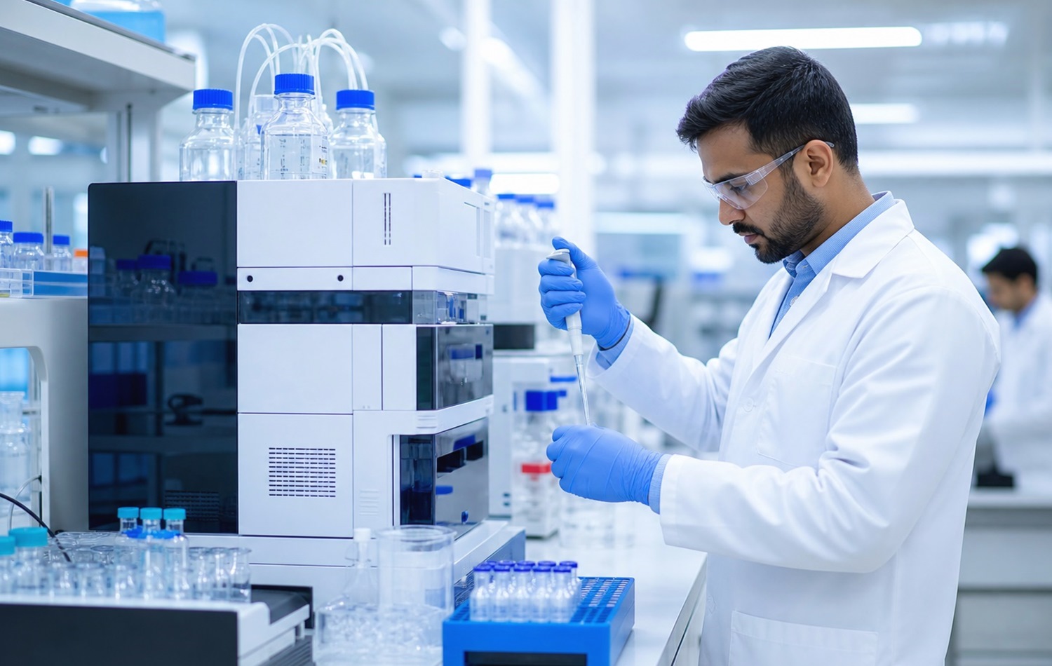 HD quality control laboratory