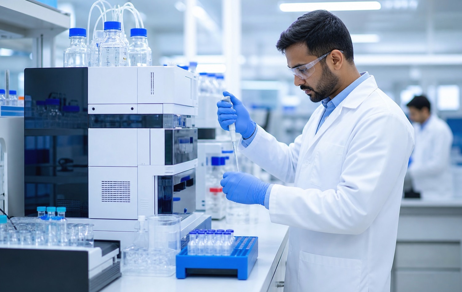 HD quality control laboratory