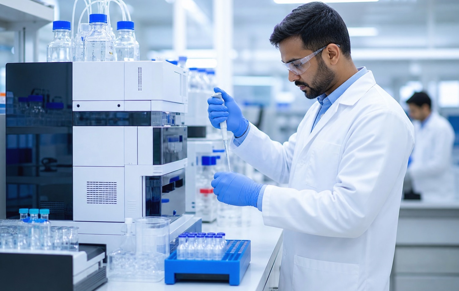 HD quality control laboratory