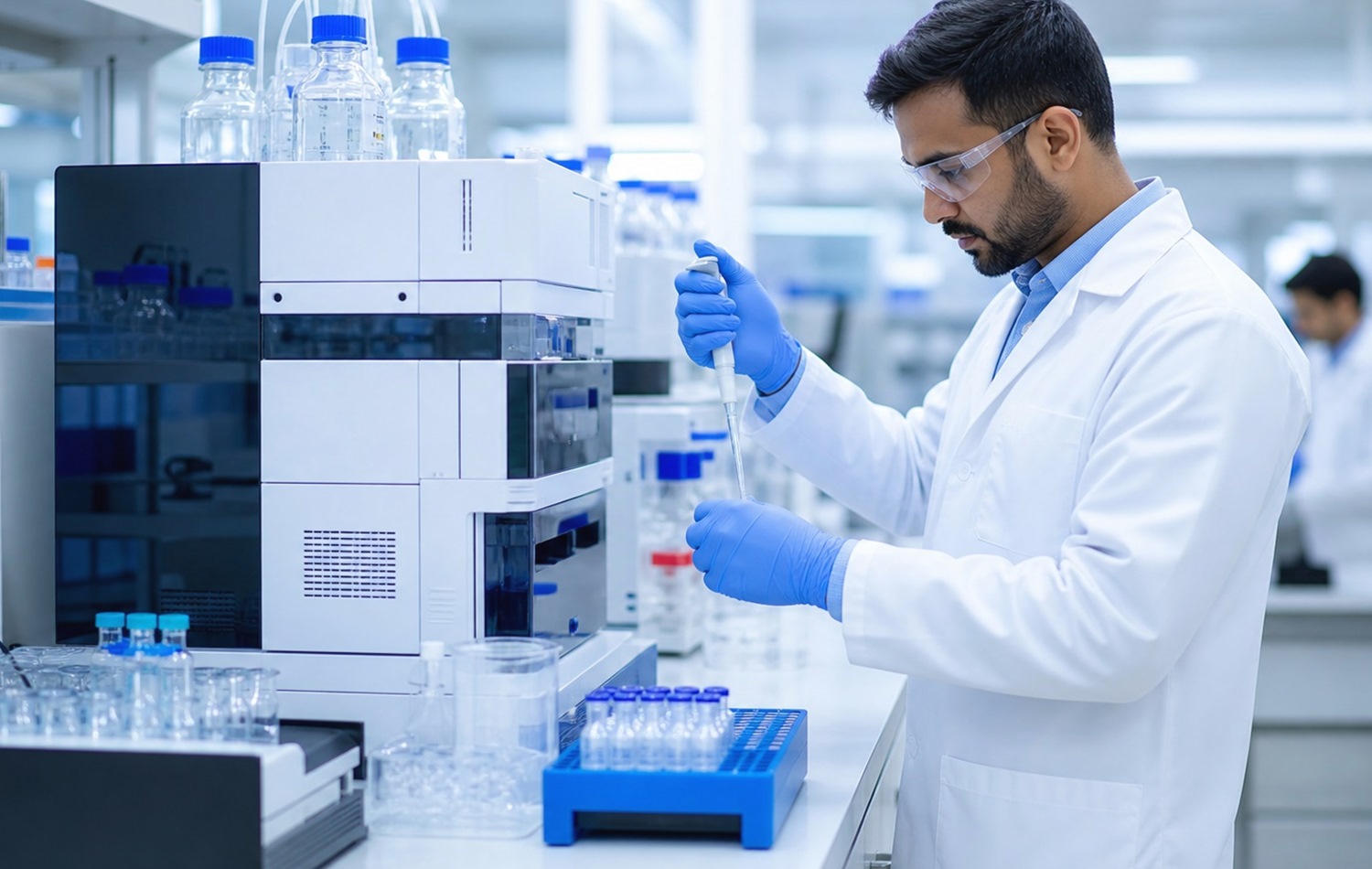 HD quality control laboratory