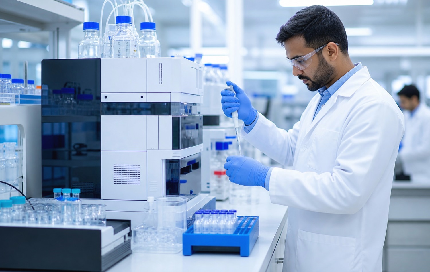HD quality control laboratory
