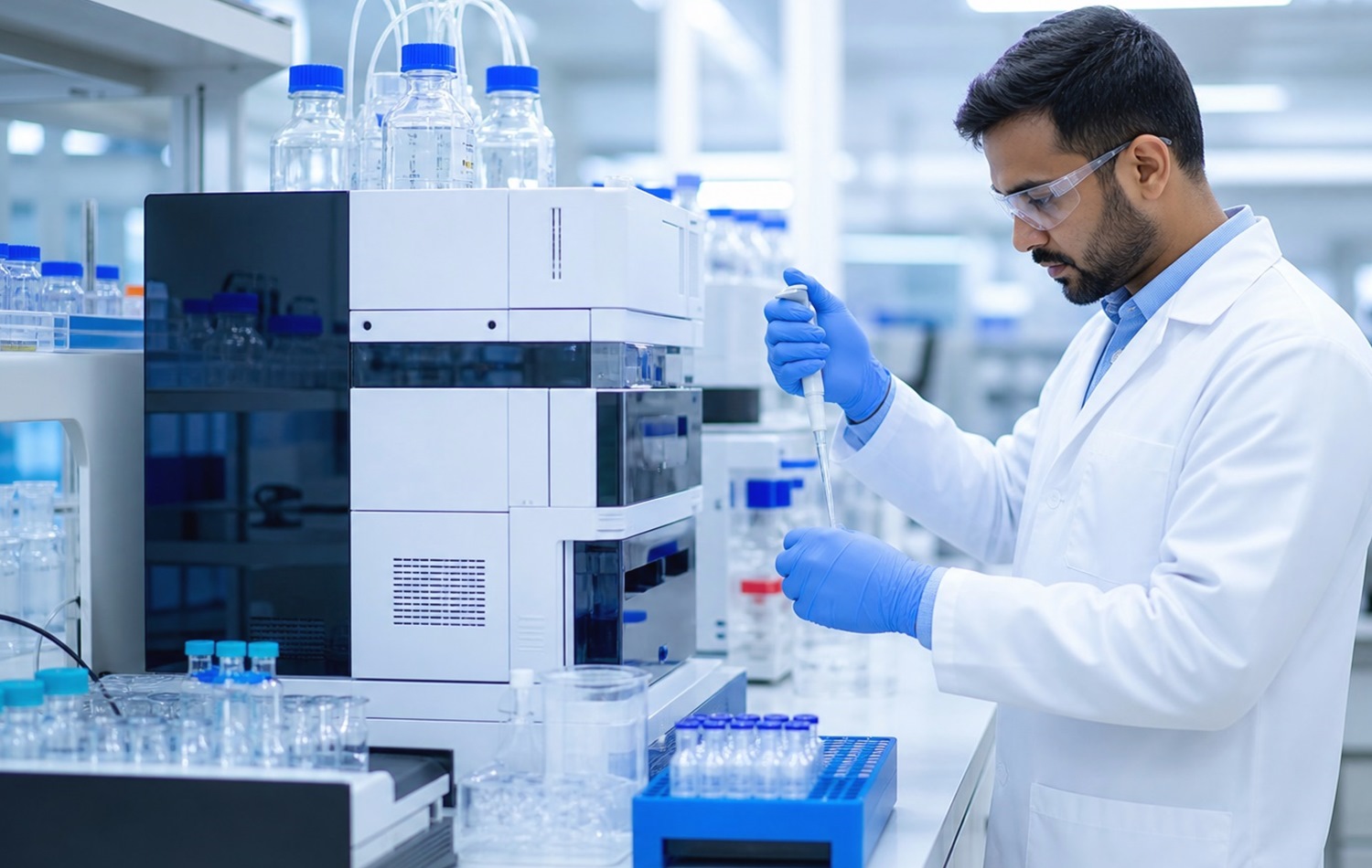 HD quality control laboratory