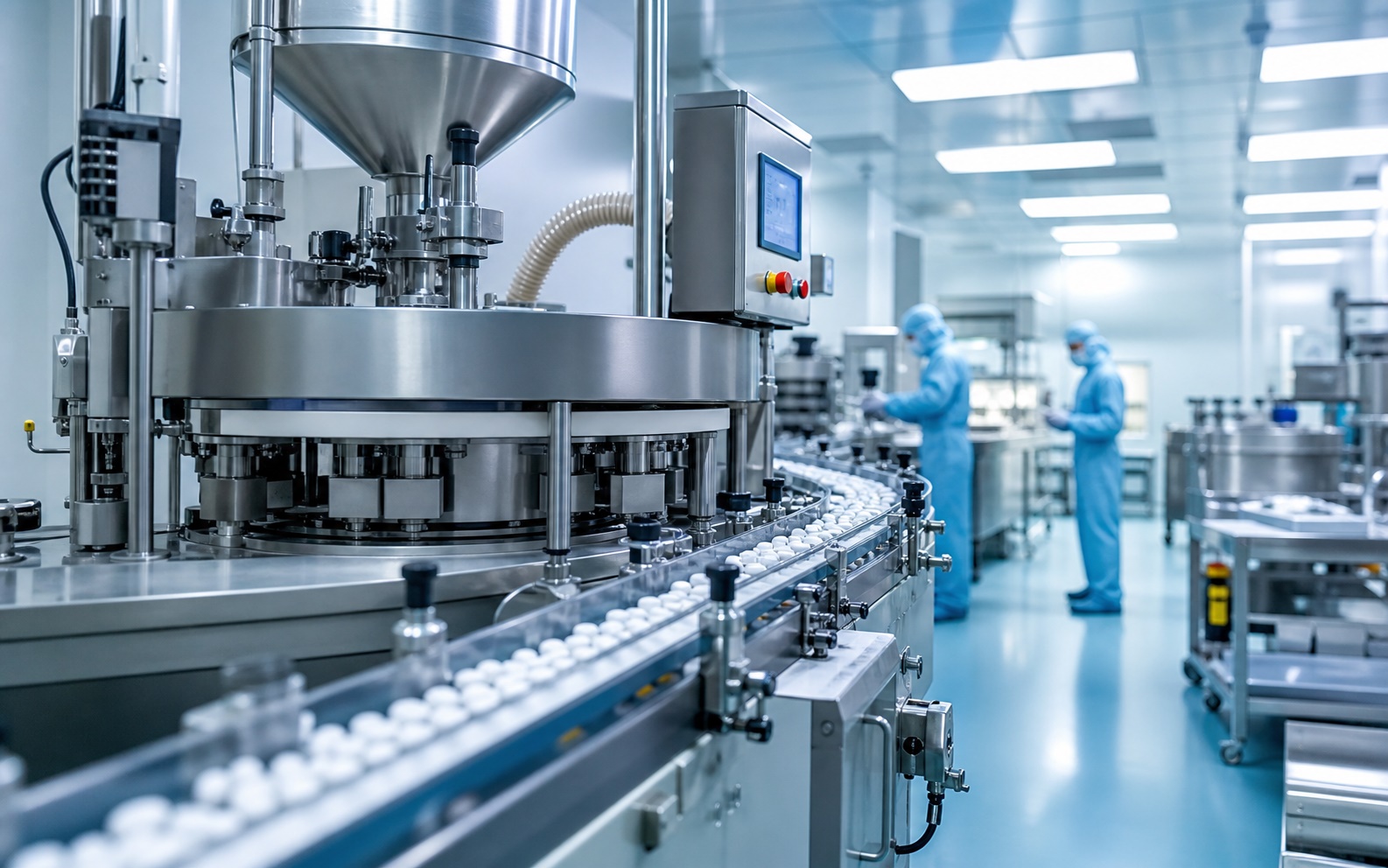 HD pharmaceutical manufacturing facility