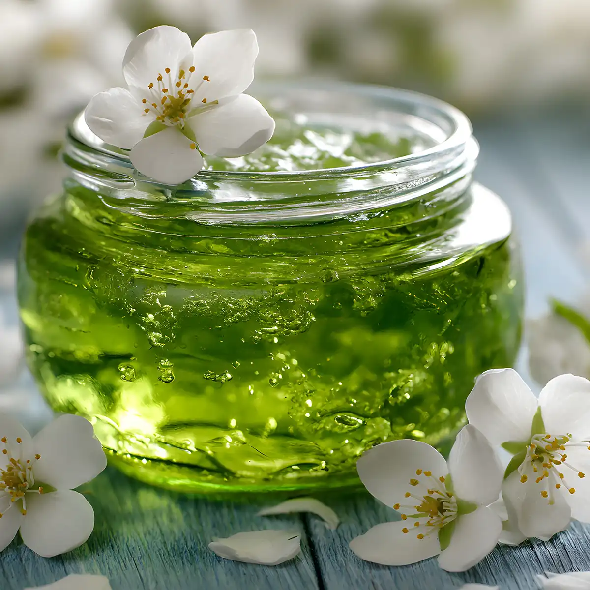 Herbal lotion gels