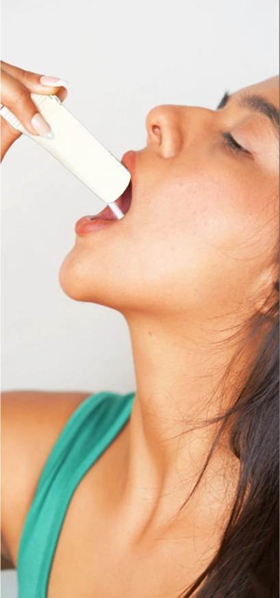 Mouth melt powder